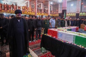 مراسم استقبال از پیکر شهدای گمنام - بجنورد