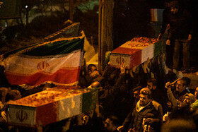 آیین وداع با ۱۰۰ شهید گمنام