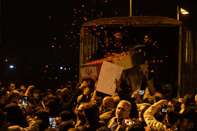 آیین وداع با ۱۰۰ شهید گمنام