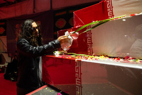 آیین وداع با ۱۰۰ شهید گمنام