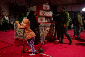 آیین وداع با ۱۰۰ شهید گمنام