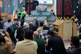 آیین وداع با ۱۰۰ شهید گمنام