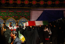 آیین وداع با ۱۰۰ شهید گمنام