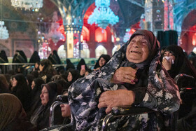 مراسم وداع با ۱۳ شهید گمنام در حرم مطهر رضوی