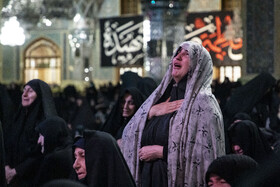 مراسم وداع با ۱۳ شهید گمنام در حرم مطهر رضوی