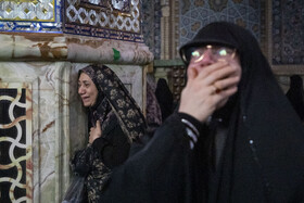 مراسم وداع با ۱۳ شهید گمنام در حرم مطهر رضوی