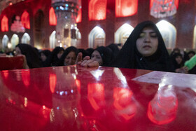 مراسم وداع با ۱۳ شهید گمنام در حرم مطهر رضوی