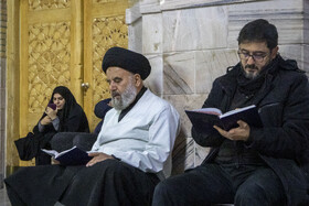 حال و هوای حرم مطهر رضوی در شب شهادت حضرت زهرا (س)