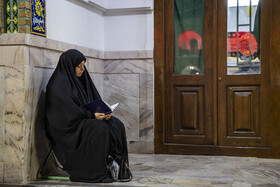 حال و هوای حرم مطهر رضوی در شب شهادت حضرت زهرا (س)