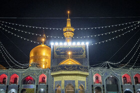 حال و هوای حرم مطهر رضوی در شب شهادت حضرت زهرا (س)