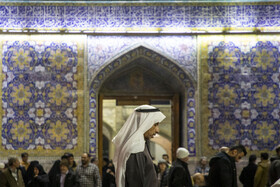 حال و هوای حرم مطهر رضوی در شب شهادت حضرت زهرا (س)