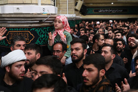 سومین شب مراسم عزاداری شهادت حضرت فاطمه(س) در حسینیه امام خمینی(ره)
