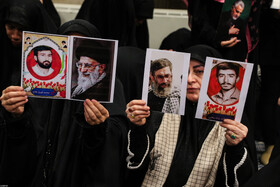 سومین شب مراسم عزاداری شهادت حضرت فاطمه(س) در حسینیه امام خمینی(ره)