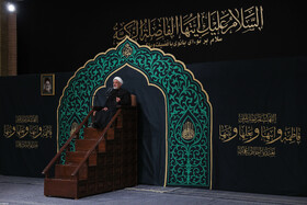 سومین شب مراسم عزاداری شهادت حضرت فاطمه(س) در حسینیه امام خمینی(ره)