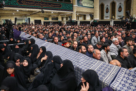 سومین شب مراسم عزاداری شهادت حضرت فاطمه(س) در حسینیه امام خمینی(ره)