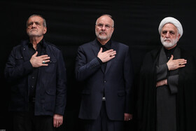 سومین شب مراسم عزاداری شهادت حضرت فاطمه(س) در حسینیه امام خمینی(ره)