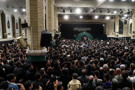 سومین شب مراسم عزاداری شهادت حضرت فاطمه(س) در حسینیه امام خمینی(ره)