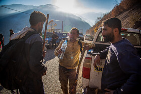 وضعیت امداد رسانی در روستای الیت