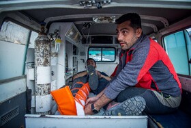 وضعیت امداد رسانی در روستای الیت