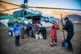 وضعیت امداد رسانی در روستای الیت