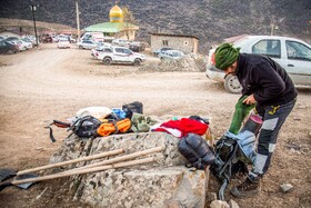 وضعیت امداد رسانی در روستای الیت