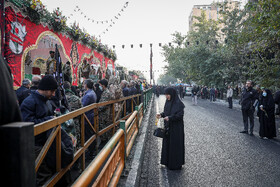 مراسم تشییع پیکرهای ۱۰۰ شهید گمنام - تهران
