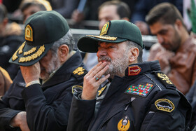 مراسم تشییع پیکرهای ۱۰۰ شهید گمنام - تهران