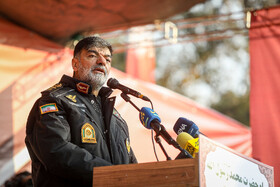 سخنرانی احمدرضا رادان، فرمانده کل انتظامی کشور در مراسم تشییع پیکرهای ۱۰۰ شهید گمنام - تهران