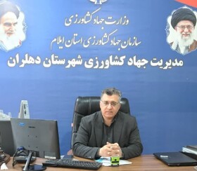 مدیر جهاد کشاورزی شهرستان: دهلران با گسترش کشاورزی کم‌آب‌بر در مسیر تولید پایدار قرار دارد
