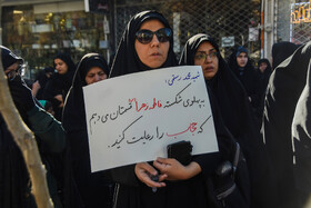 مراسم تشییع پیکرهای ۸ شهدای گمنام - سمنان