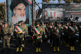 مراسم تشییع پیکرهای ۴ شهید گمنام - تبریز
