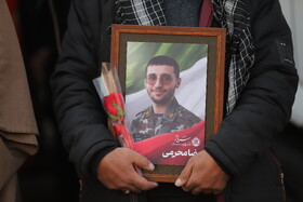 مراسم تشییع پیکرهای ۴ شهید گمنام - تبریز
