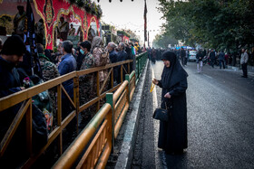 مراسم تشییع پیکرهای ۱۰۰ شهید گمنام - تهران