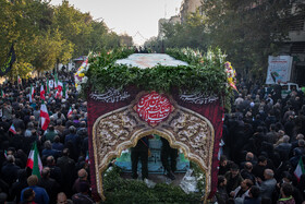 مراسم تشییع پیکرهای ۱۰۰ شهید گمنام - تهران