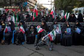 مراسم تشییع پیکرهای ۱۰۰ شهید گمنام - تهران