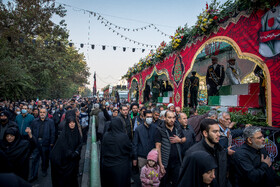 مراسم تشییع پیکرهای ۱۰۰ شهید گمنام - تهران