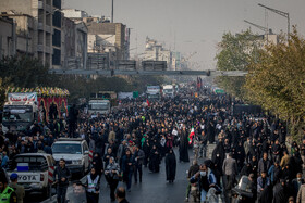 مراسم تشییع پیکرهای ۱۰۰ شهید گمنام - تهران