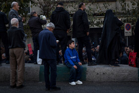 مراسم تشییع پیکرهای ۱۰۰ شهید گمنام - تهران