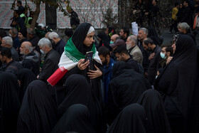 مراسم تشییع پیکرهای ۱۰۰ شهید گمنام - تهران