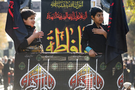 مراسم عزاداری سالروز شهادت حضرت فاطمه زهرا (س) - کاشان
