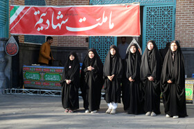 مراسم تشییع پیکر ۳ شهید گمنام - اردبیل