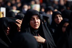 مراسم تشییع پیکر‌های ۱۲ شهید گمنام - اصفهان