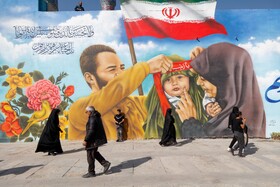 مراسم تشییع پیکر‌های ۱۲ شهید گمنام - اصفهان