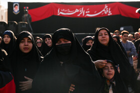 مراسم تشییع پیکرهای ۱۳ شهید گمنام - مشهد