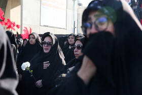 مراسم تشییع پیکرهای ۱۳ شهید گمنام - مشهد