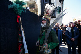 مراسم تشییع پیکرهای ۱۳ شهید گمنام - مشهد