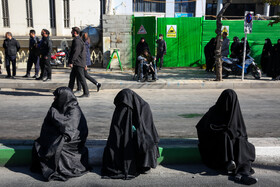 مراسم تشییع پیکرهای ۱۳ شهید گمنام - مشهد