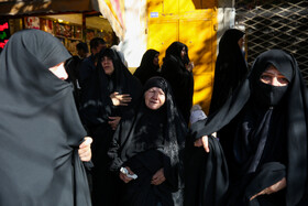 مراسم تشییع پیکرهای ۱۳ شهید گمنام - مشهد