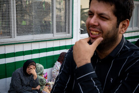 عزاداری شهادت حضرت فاطمه (س) در میدان هفت تیر