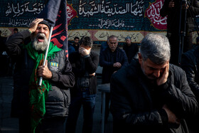 عزاداری شهادت حضرت فاطمه (س) در میدان هفت تیر